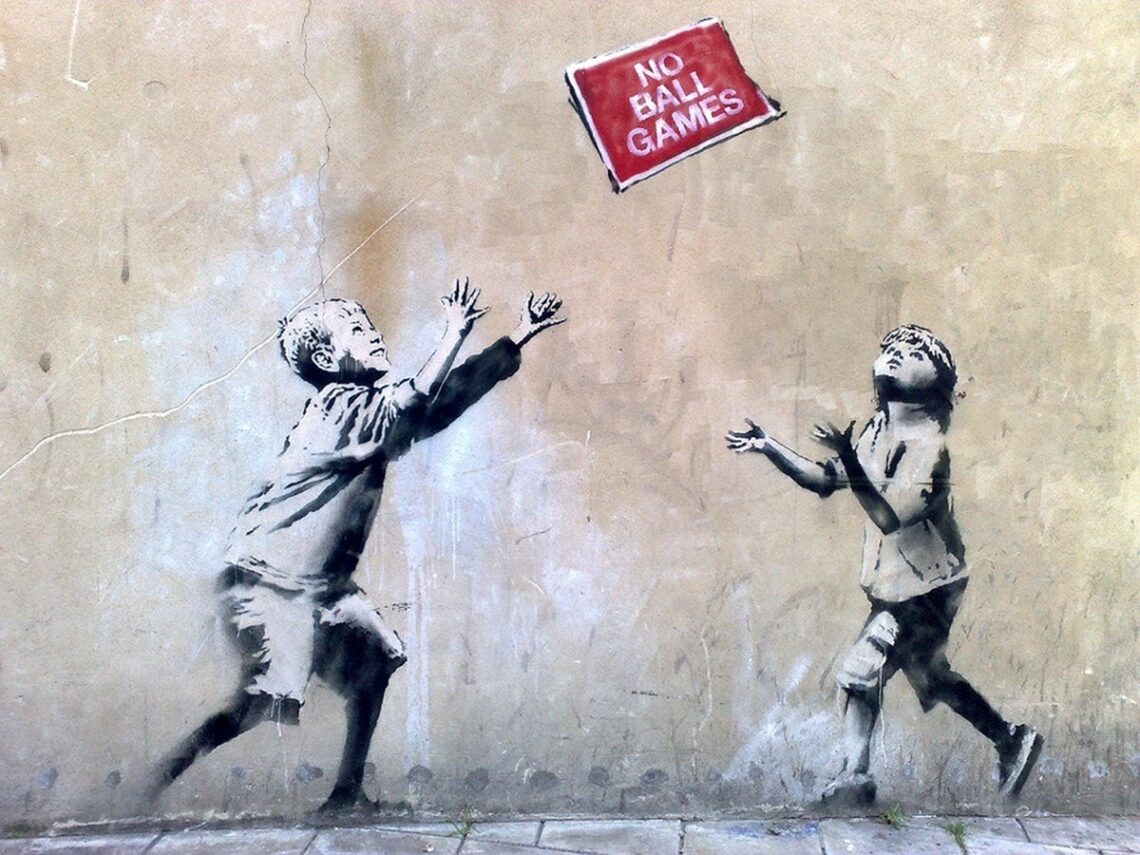 Tecnica dello Stencil di Banksy