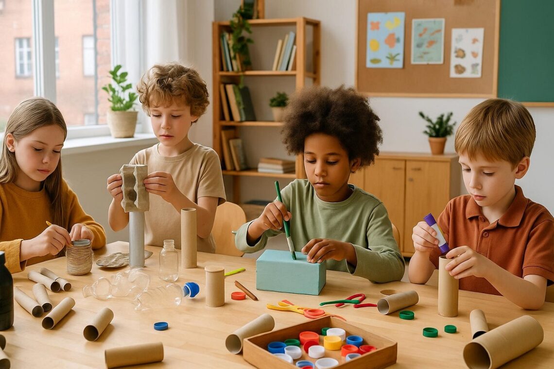 Educare al riuso: come insegnare l’economia circolare a bambini e ragazzi