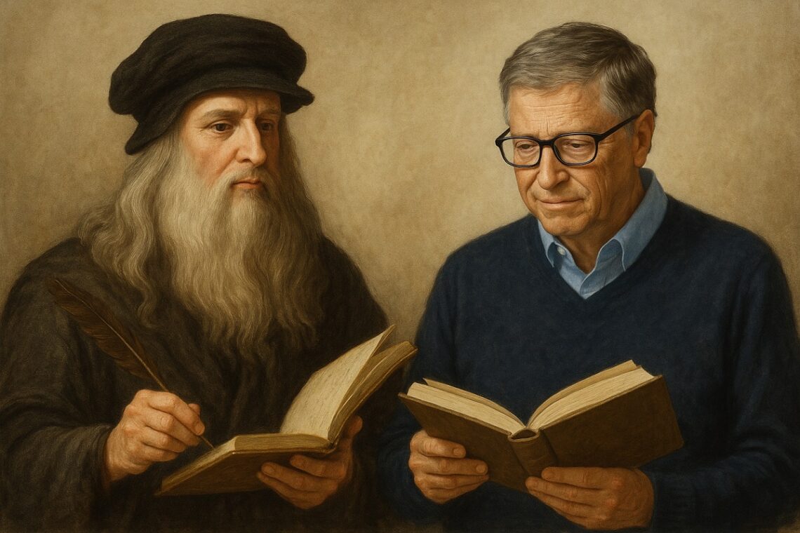 L’abitudine che unisce Leonardo da Vinci e Bill Gates