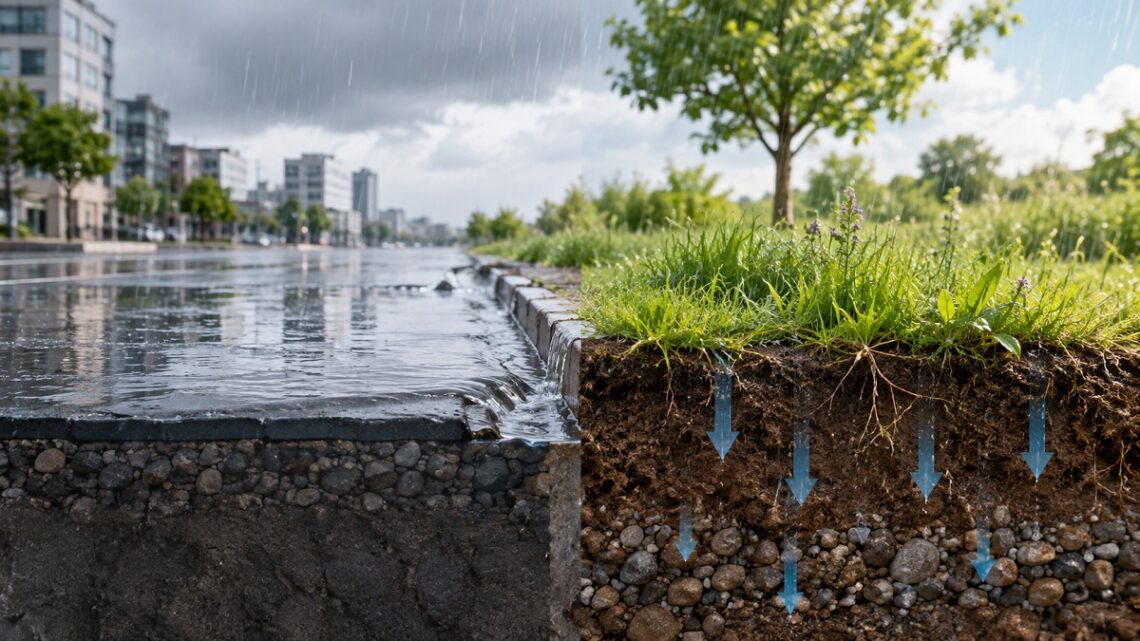 Perché cementificare il suolo peggiora le alluvioni?